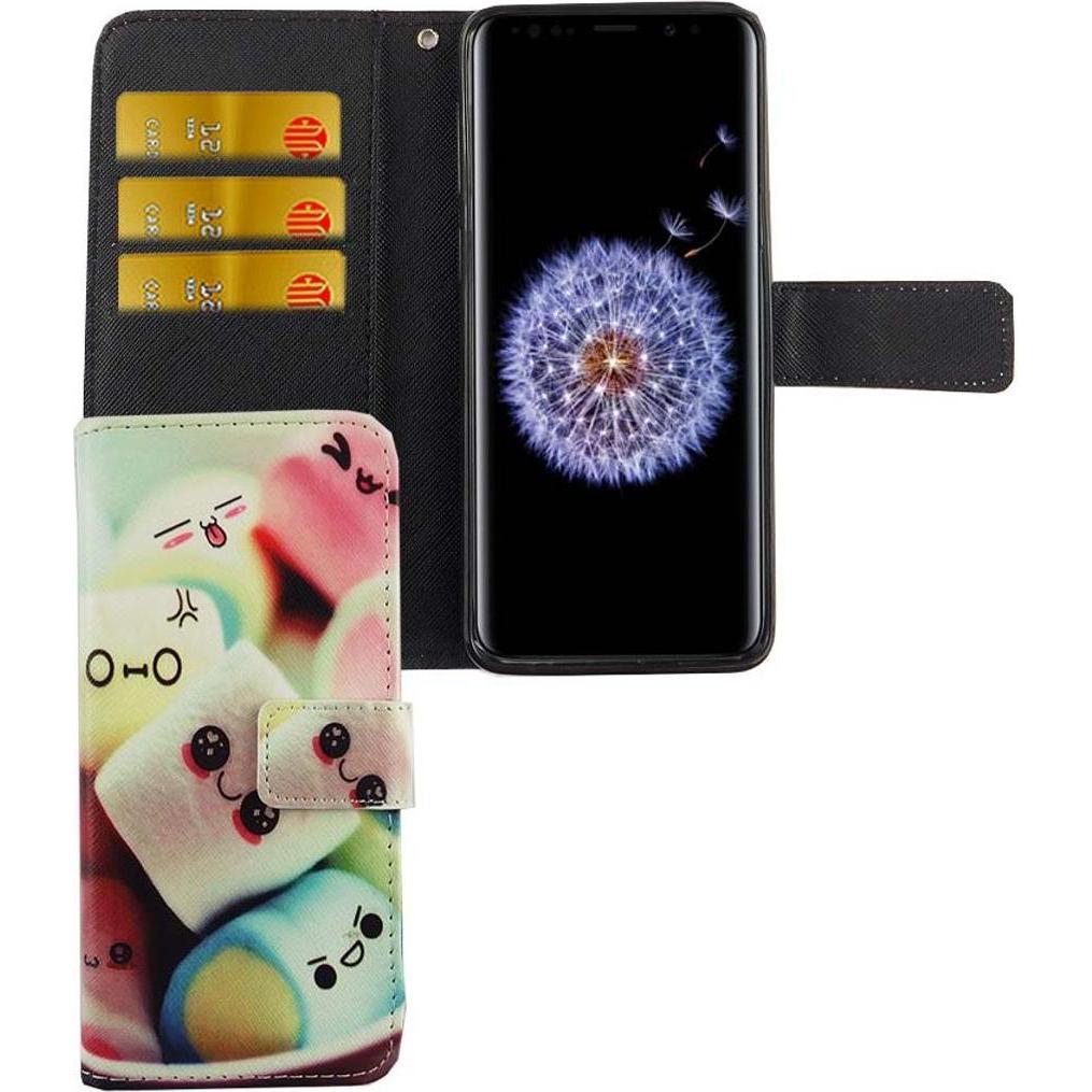 König Design Hülle Handy Schutz für Samsung Galaxy S9 Case Cover Tasche Wallet Etui Bumper (Samsung Galaxy S9+), Smartph...