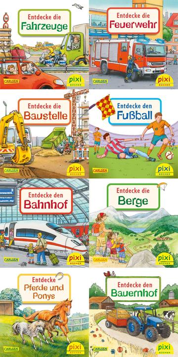 Produktbild Verkaufspaket. Pixi-Serie 240. Entdecke deine Welt 3 (Deutsch, Diverse, 2016)