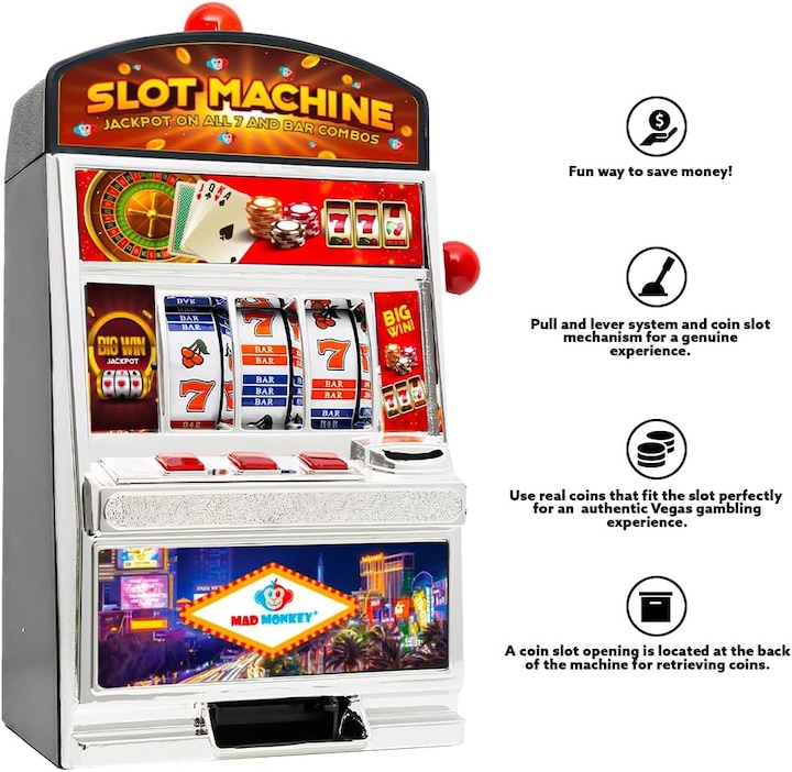 Produktbild Mad Monkey Slot Machine (20 x 38 cm)