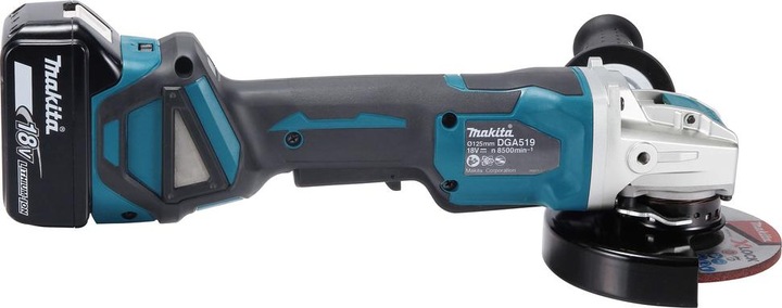Immagine prodotto Makita Smerigliatrice angolare a batteria (125 mm)