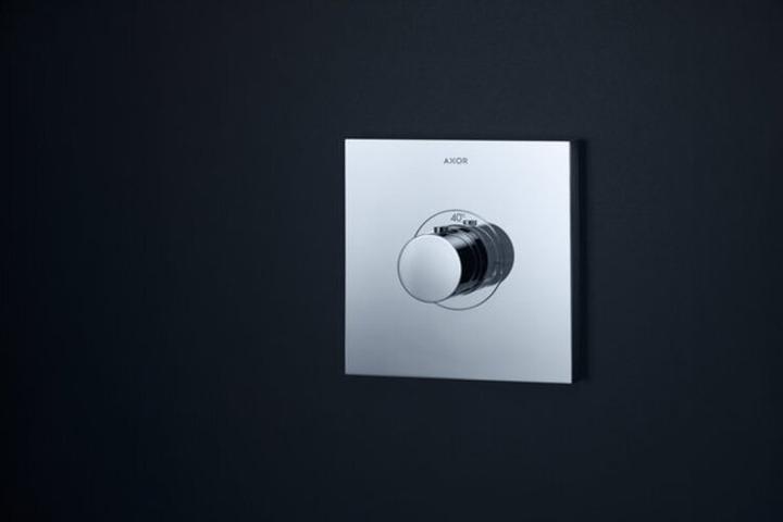Produktbild hansgrohe Thermostat AXOR SHOWERSOLUTIONS SQUARE Highflow, Unterputz chrom