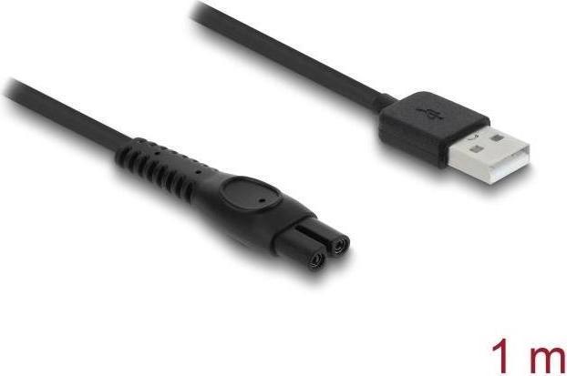 Delock USB Ladekabel 5 V für Elektrorasierer kompatibel mit Philips QP2724, QP28 (1 x)