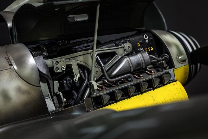 Actual product image Airfix Messerschmitt Bf109G-5/G-6