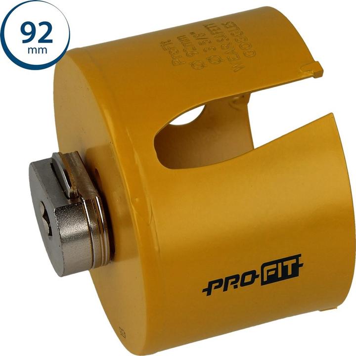 Produktbild Areco ProFit Multi Purpose HM hulsav med adapter, 92 mm (92 mm)