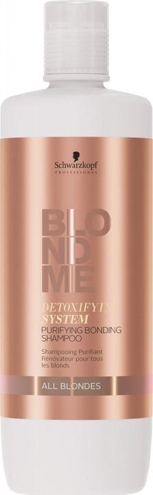 Schwarzkopf Professional Blondme - Detoxifying System Purifying Bonding Shampoo