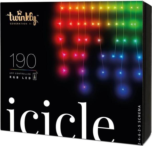 Twinkly icicles (5 m)
