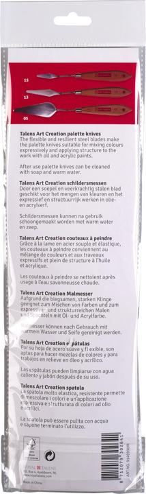 Produktbild Talens Malmesser Set