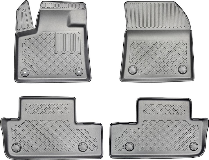 Aristar All-weather floor mats for Peugeot 3008 Hybrid and Hybrid4 from 2019 (with FOCAL hi-fi system) (1 set of 4 floor mats)