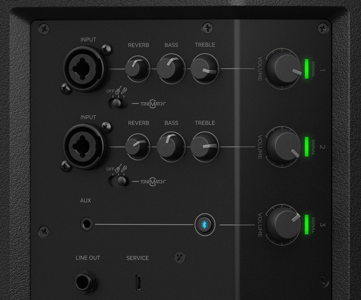 Actual product image Bose S1 Pro (11 h, Rechargeable battery operated)