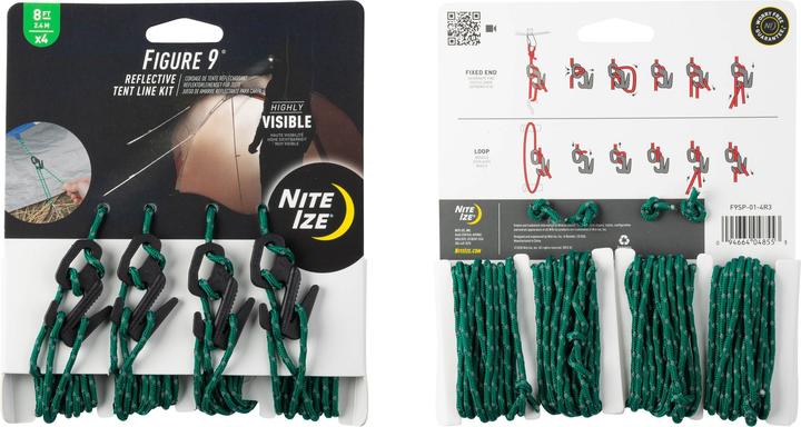 Image du produit Nite Ize Figure 9 Reflective Tent Line Kit