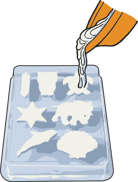 Actual product image Clementoni Fluorescent crystals