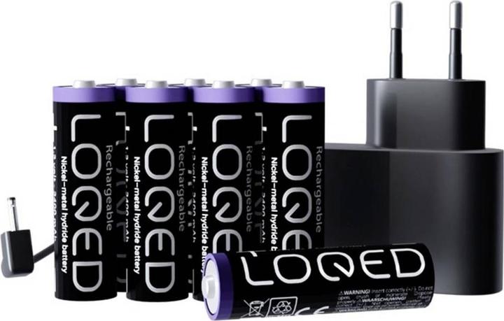 Productafbeelding Loqed Power kit (8 Pcs., AA, 2300 mAh)