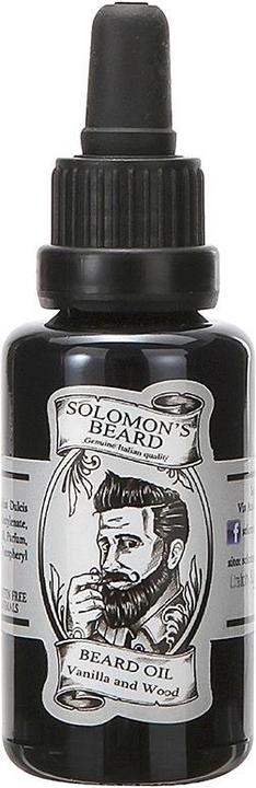 Immagine prodotto Solomon's Beard Olio di barba Vaniglia & Legno (30 ml)