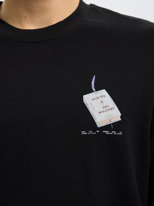 Produktbild Selected Print T-Shirt mit Rundhalsausschnitt (S)