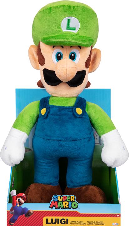 Produktbild Nintendo Plüschfigur Jumbo Basic Plush Luigi (50 cm)