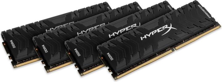 HyperX predator (4 x 4GB, 3200 MHz, DDR4-RAM, DIMM)