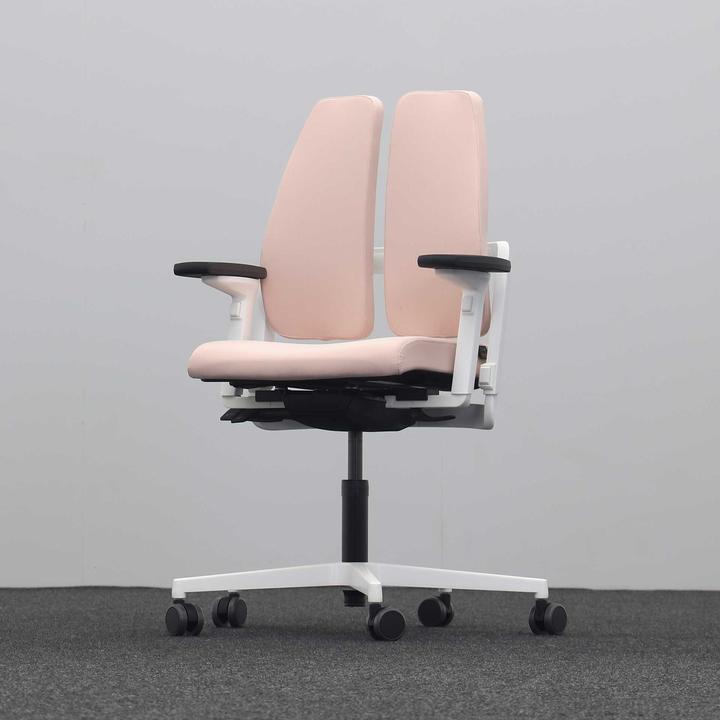 Produktbild Sitag Bürostuhl SitagXilium DuoBack swissmade ergonomisch mit 4D Armlehnen, Rosa, Neu (46 - 60 cm)