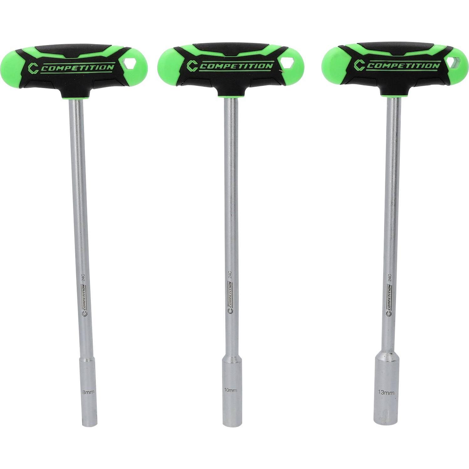 KS Tools, Cacciavite, 512.0603 COMPETITION T-Griff-Nuss-Schraubendreher Steckschlüssel-Schra