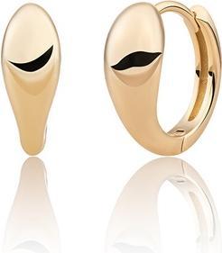 Produktbild Sparkling Jewels Sparkling Gold-Plated Hoop Earrings Eag32