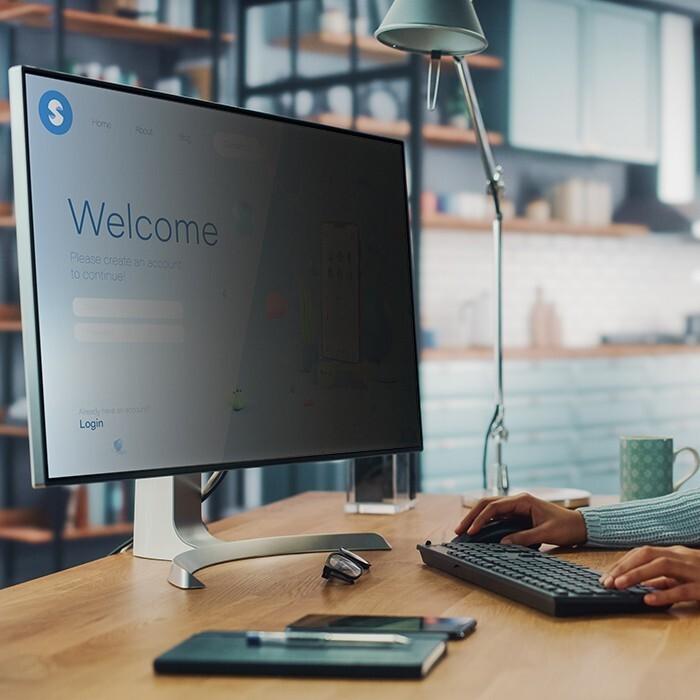 Productafbeelding Qoltec 51058 - Monitor - Transparant - Privacy - 16:9 - 59,9 cm (23,6 inch) - 522 (23.58", 16 : 9)