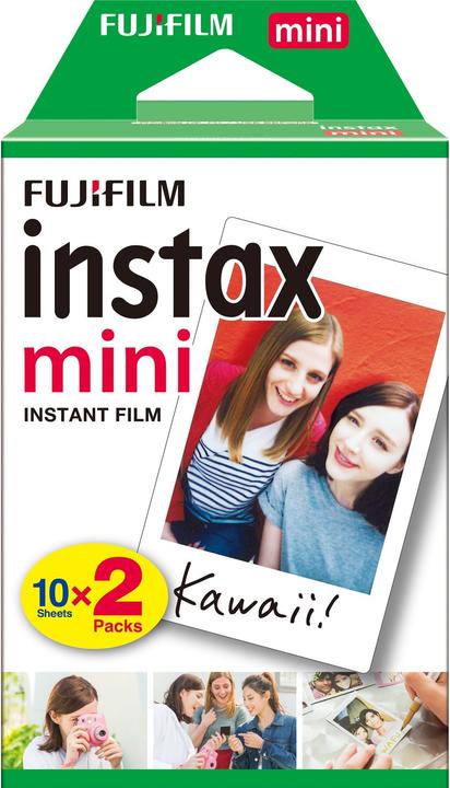 Actual product image Fujifilm Instax Mini Film (2 x 10)