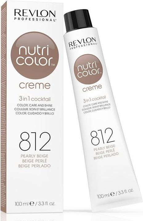 Produktbild Revlon Professional Nutri Color Creme - Hellbond Perlmutt-Beige 812 (100 ml)
