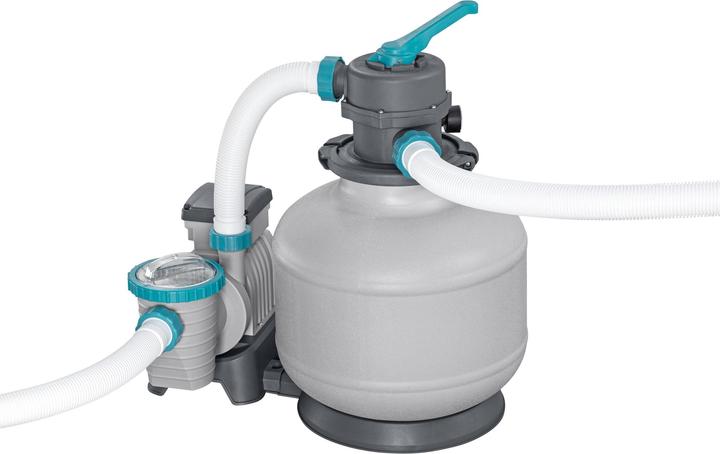 Actual product image Bestway Power Steel Rectangular 5..., Grey/Blue (549 x 274 x 122 cm)