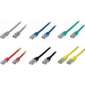 Thumbnail - Shiverpeaks BASIC-S Patchkabel, Kat. 5e, F/UTP, 15,00 m gelb RJ45 Stecker (F/UTP, CAT5e, 15 m), Netzwerkkabel