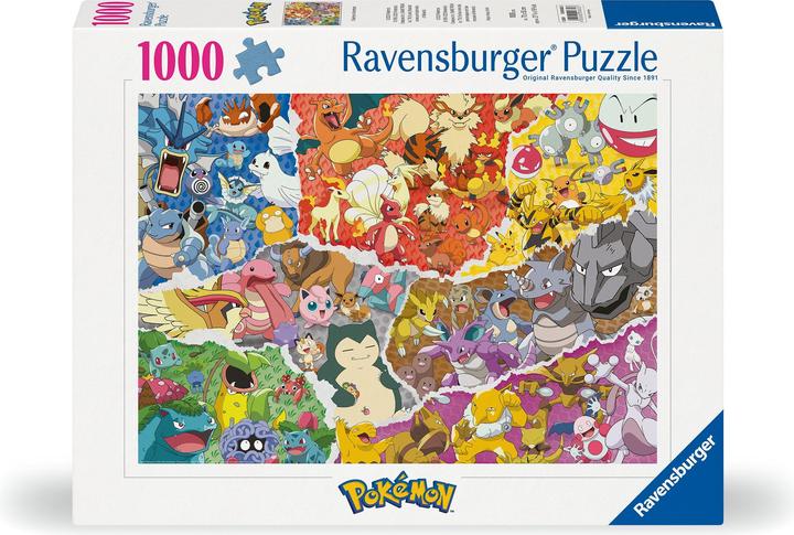 Image du produit Ravensburger Aventure Pokémon (1000 pièces)