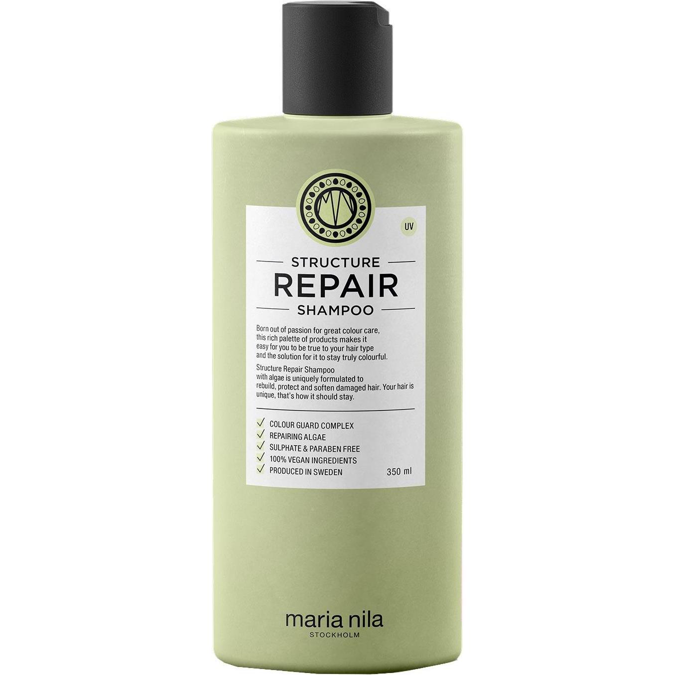 Maria Nila, Shampoo, Structure Repair Shampoo (350 ml, Flüssiges Shampoo)
