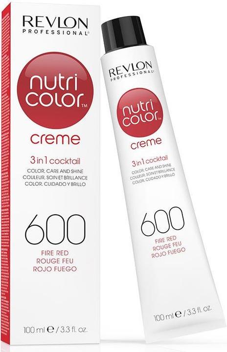 Revlon Professional Nutri Color Creme - Feuerrot 600 (Rot)