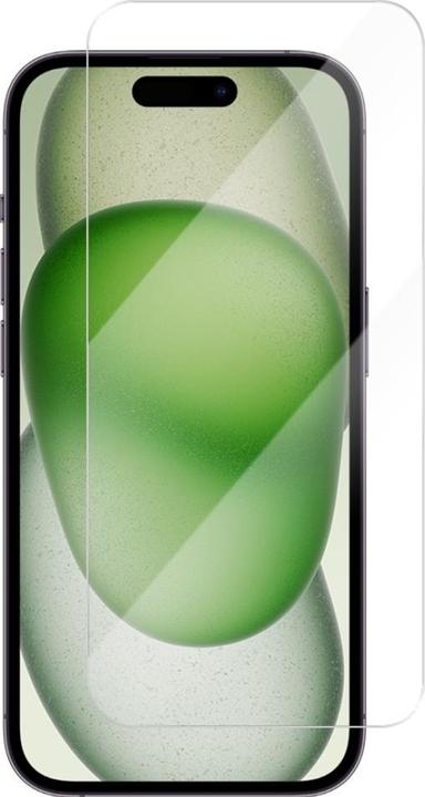 Actual product image Screenguard Apple iPhone 15 Plus Protective Glass Film Case Friendly Design (1 pcs., Apple iPhone 15 Plus)