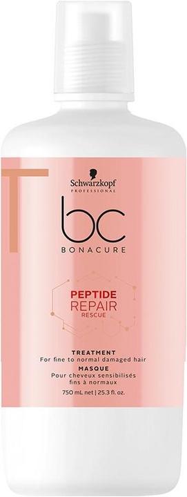 Image du produit Schwarzkopf Traitement de sauvetage de réparation des peptides de la Colombie-Britannique - (750 ml)