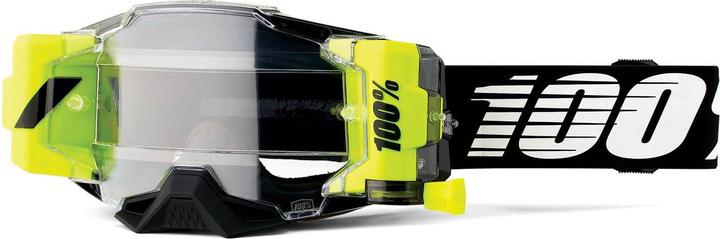 Immagine prodotto 100% Armega Forecast Goggle nero - trasparente (Nero, Trasparente)