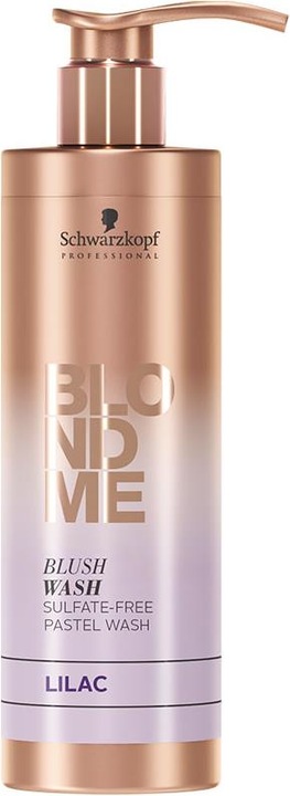 Produktbild Schwarzkopf Professional Blondme Blush Wash Lilac - (250 ml, Flüssiges Shampoo)