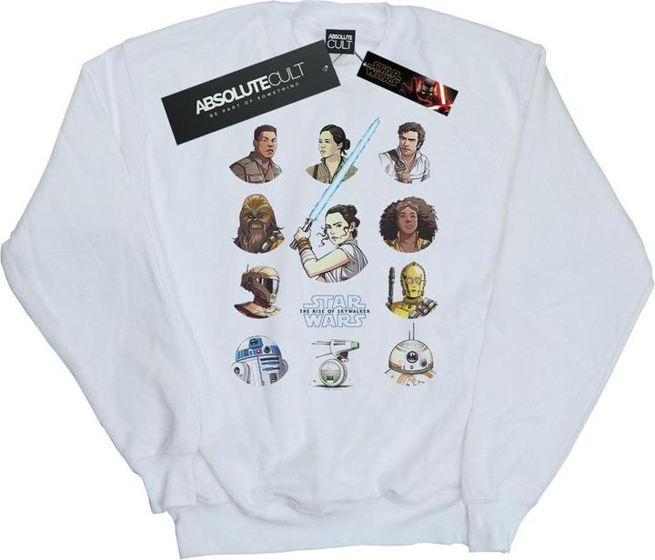 Image du produit Star Wars - Sweat THE RISE OF SKYWALKER RESISTANCE CHARACTER LINE UP - Garçon (152, 158)