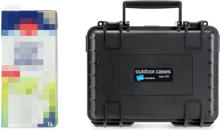 Actual product image B+W Outdoor case 500 foam case (Photo case, 2.30 l)