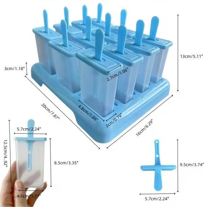 Produktbild MU Classic Eisform für Eis am Stiel 12er Set