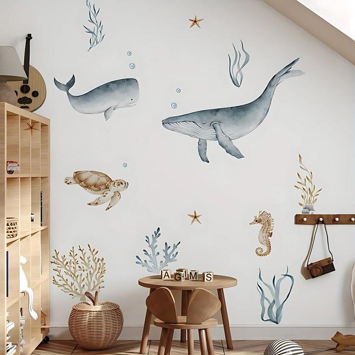 Milkii Wandsticker, Ozean (180 x 90 cm)