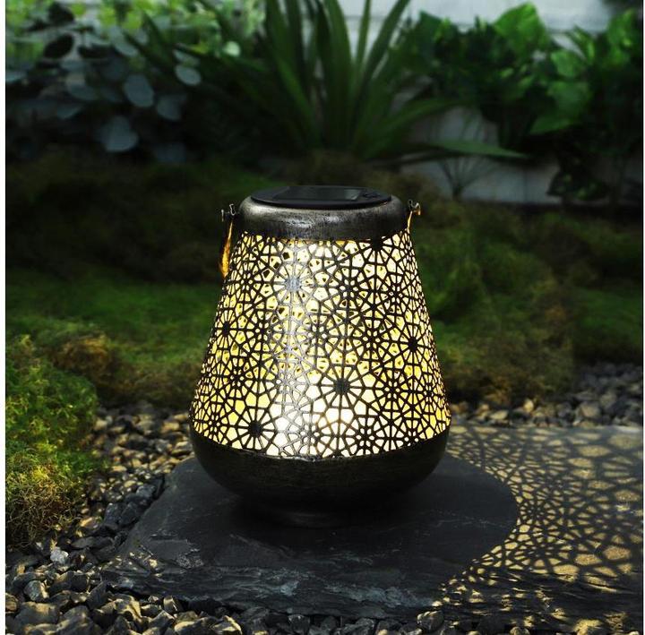 Produktbild GuGus Laterne Solar, Konisch, 16 x 19 cm, Bronze (16 x 16 x 19 cm, 1 x)