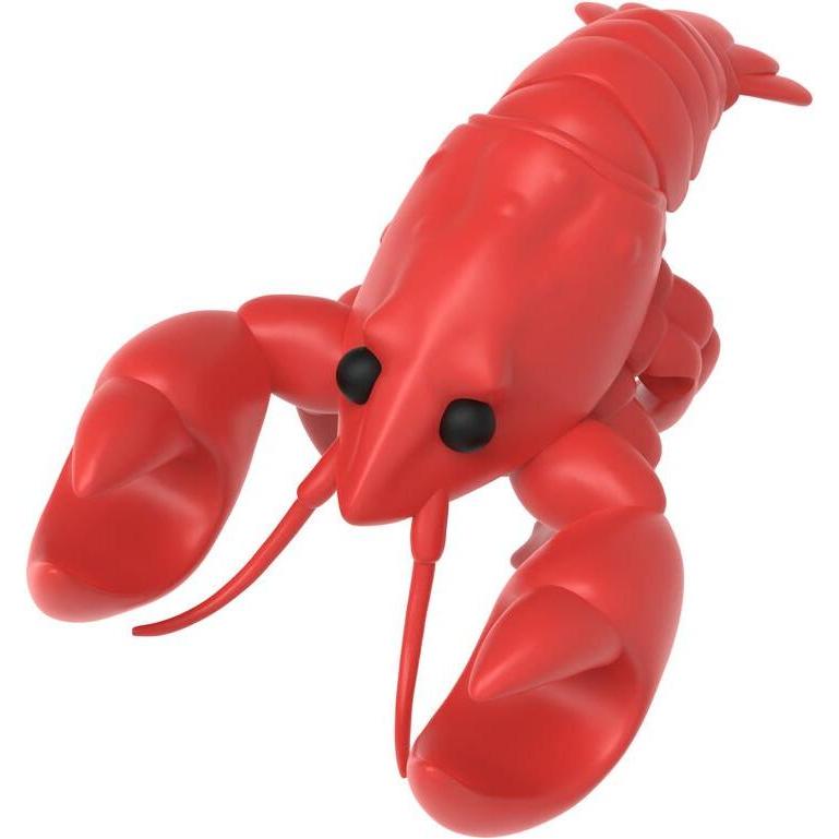Winkee - Larry Lobster Steam Release & Spoon Holder - Red, Gadget da cucina, Rosso