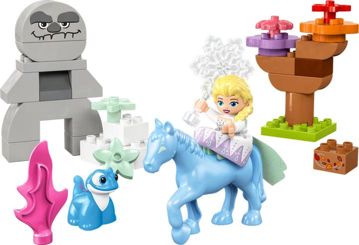 Produktbild LEGO Elsa und Bruni im Zauberwald (10418)