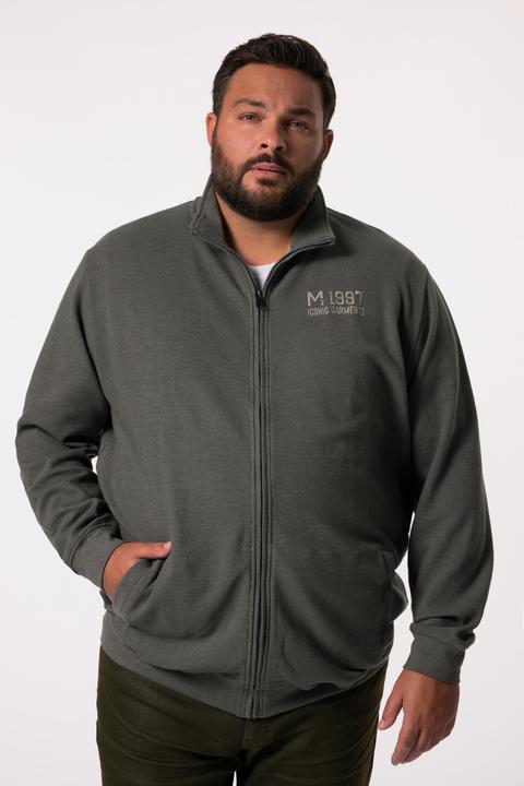 Image du produit Men+ Veste en molleton, col montant et fermeture à glissière, jusqu'au 8 XL (L)