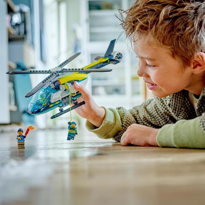 Immagine prodotto LEGO Elicottero di soccorso (60405, LEGO City)