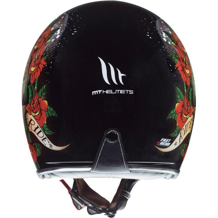 Thumbnail - MT Helmets, Motorradhelm, Le Mans 2 SV Skull & Roses A1 (53 - 54 cm, XS)