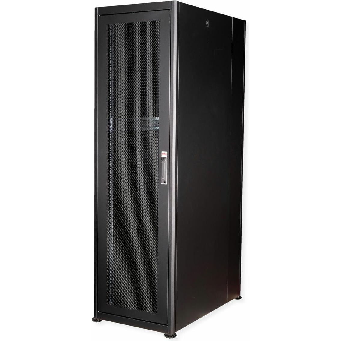 Thumbnail - Roline 19-Zoll Serverschrank Basic 42 HE (42 HE, 19 Zoll Rack), Serverschrank, Schwarz