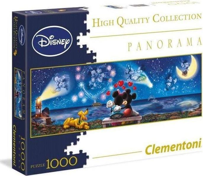 Produktbild Clementoni Panorama Mickey & Minnie (1000 Teile)