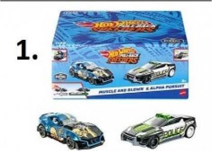 Actual product image Hot Wheels Pull-Backs 2-Pack