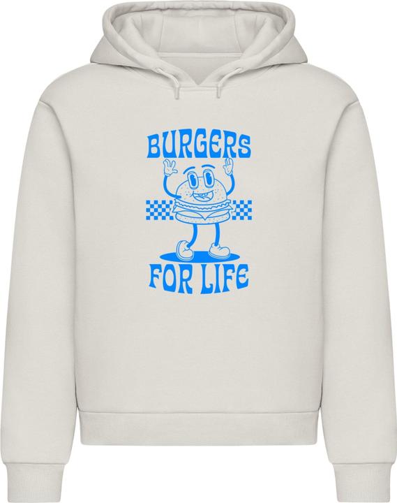Produktbild Merchcode Ladies Burgers For Life Hoody - 198417 (M)