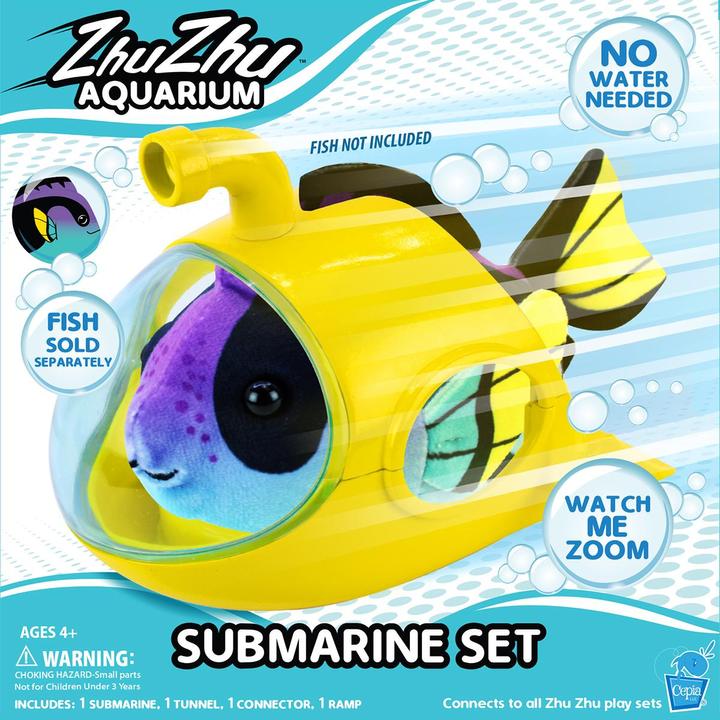 Actual product image Zhu Zhu Pets Zhu Zhu Aquarium Ubådssaet